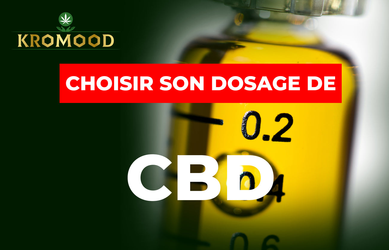 Comment choisir son dosage de CBD ?