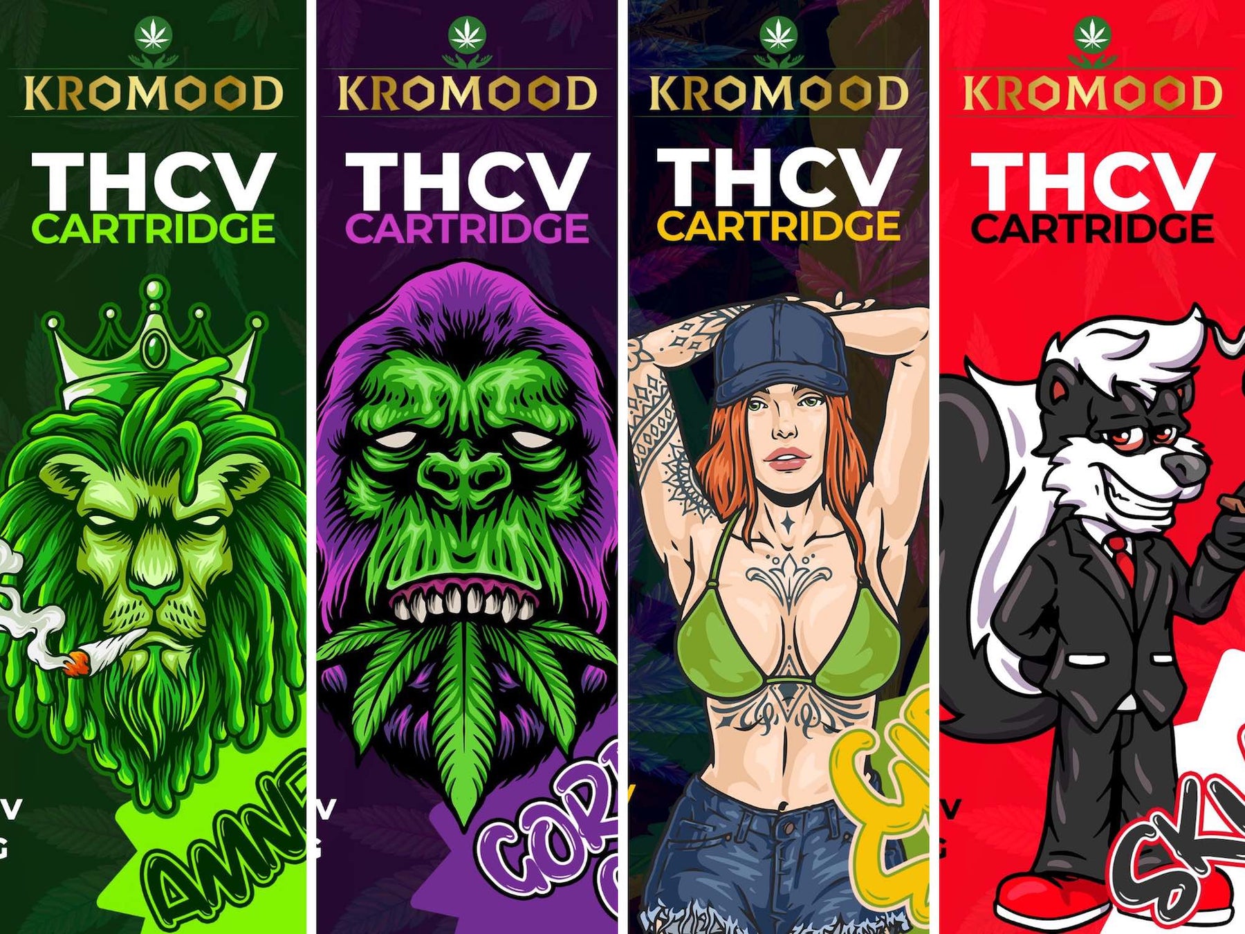 Découvrez les nouvelles cartouches THCV de KroMood : Une expérience de consommation unique en son genre