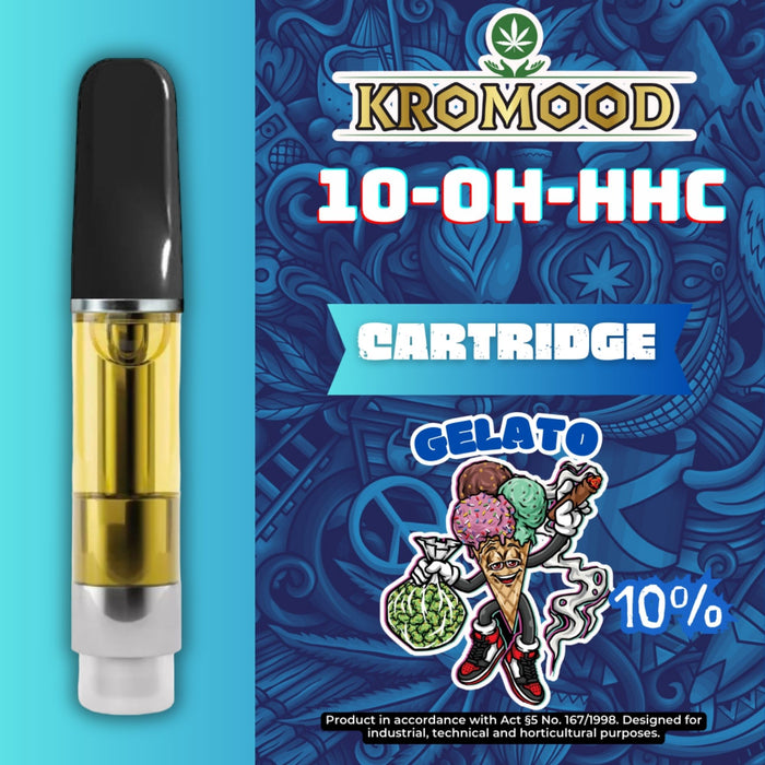 KroMood Cartouche (Dab Pen) de 10-OH-HHC - Gelato - 10 % 10-OH-HHC
