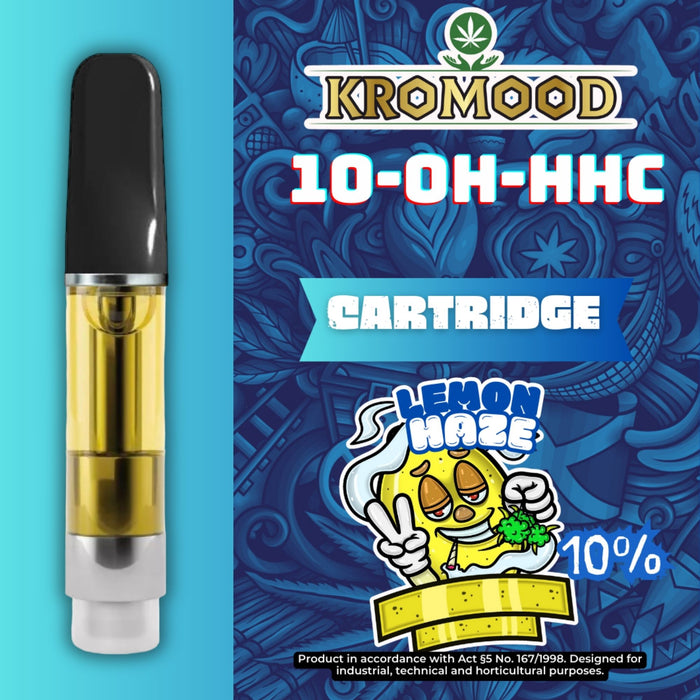 KroMood Cartouche (Dab Pen) de 10-OH-HHC - Lemon Haze - 10 % 10-OH-HHC