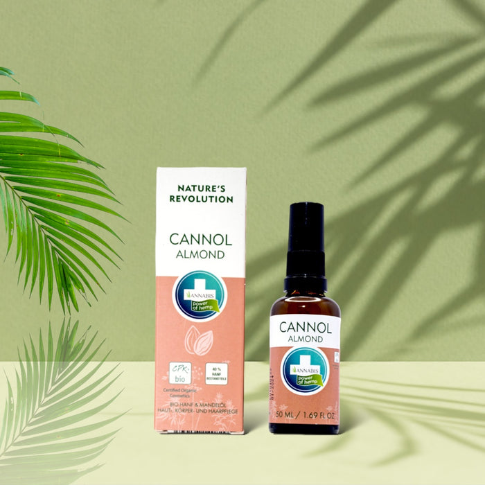 CANNOL-olie – Een organische mix van amandel en hennep door ANNABIS