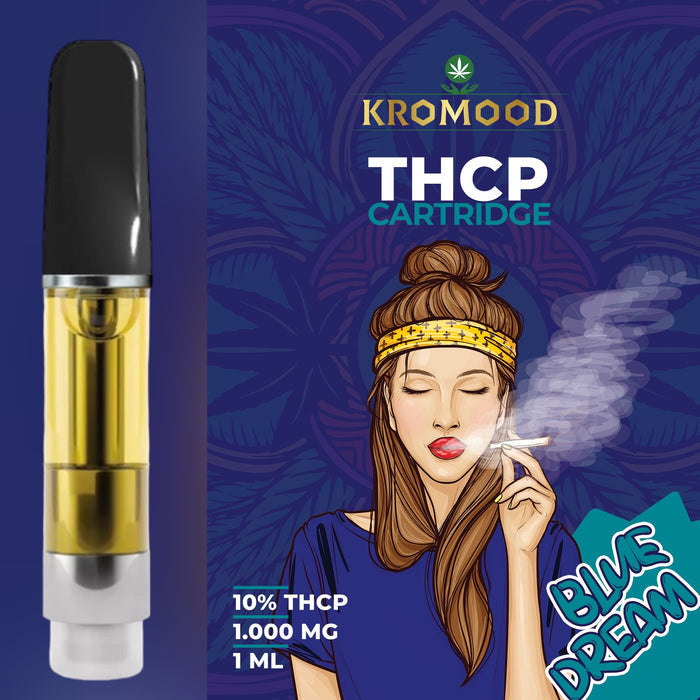 KroMood THC-Patrone (Dab Pen) – Blue Dream – 10 % THCP/1000 mg – 1 ml – 600 Züge