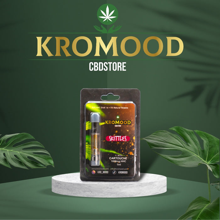 KroMood HHC-Patrone (Dab Pen) Skittles 95 % HHC/1000 mg 1 ml 6 KroMood HHC-Patrone (Dab Pen) Skittles 95 % HHC/1000 mg 1 ml 6