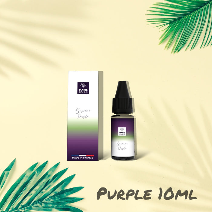 Marie Jeanne - E-Liquide CBD - Supreme Purple - 100mg - 10ml