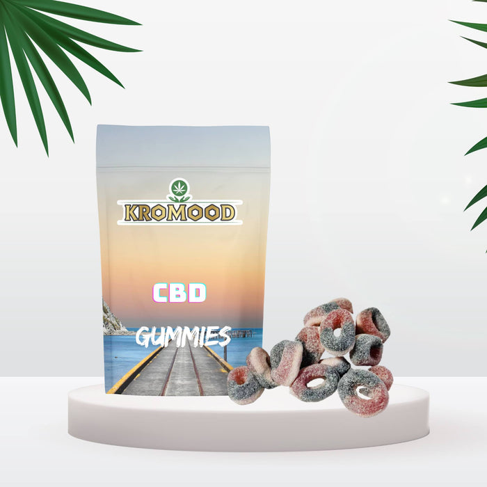 KroMood Gummies - CBD 25mg - Ring Cherry