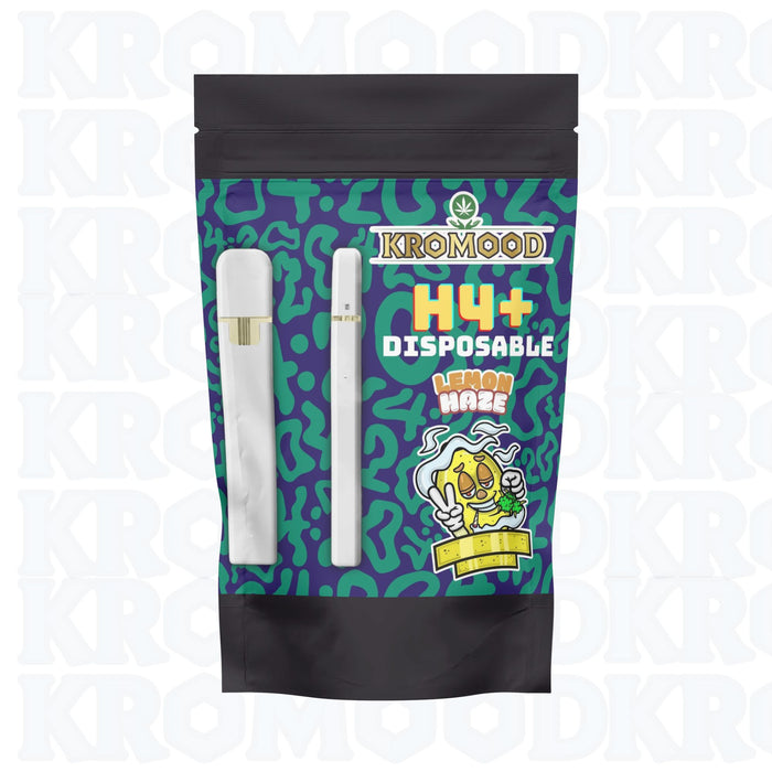 KroMood Puff Jetable - H4+ – Lemon Haze - 90%