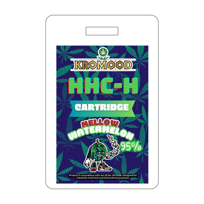 KroMood Cartouche (Dab Pen) de HHC-H - Mellow Watermelon Haze - 95% HHC-H - 1ML - 600 bouffées