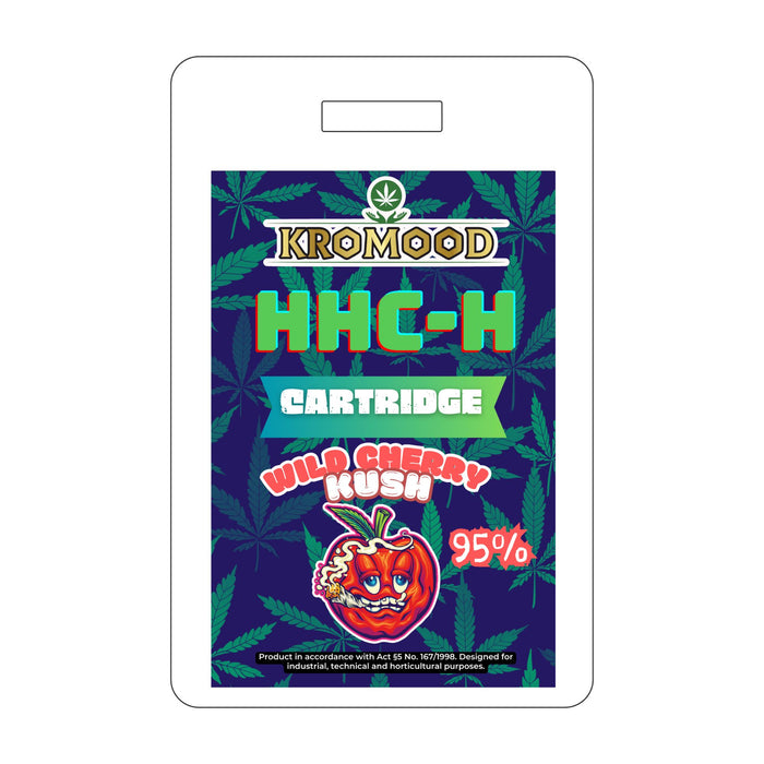 KroMood Cartouche (Dab Pen) de HHC-H - Wild Cherry Kush - 95% HHC-H - 1ML - 600 bouffées