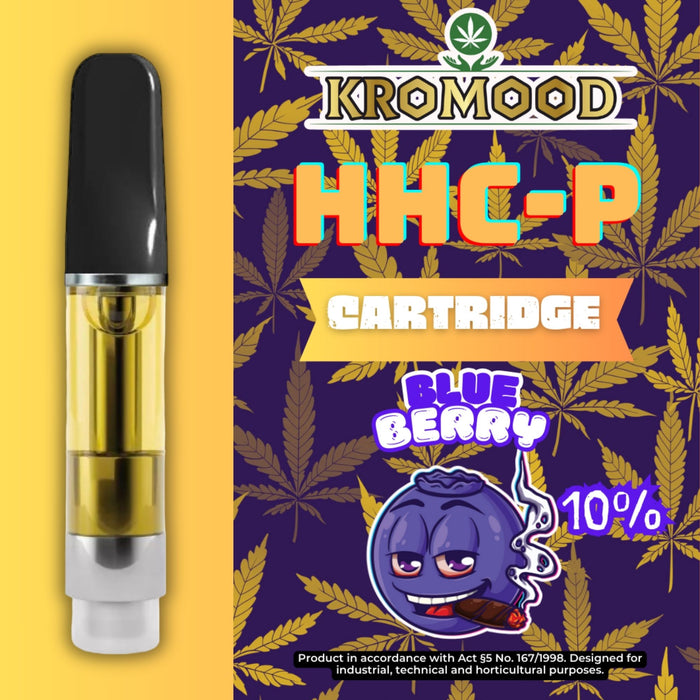 KroMood Cartouche (Dab Pen) de HHCP - Blueberry - 10 % HHCP