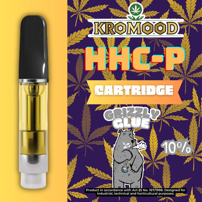 KroMood Cartouche (Dab Pen) de HHCP - Grizzly Glue - 10 % HHCP