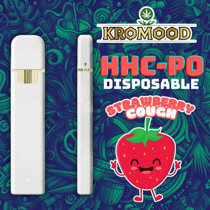KroMood Puff Jetable - HHC-PO – Strawberry Cough - 7% HHC-PO