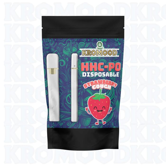 KroMood Puff Jetable - HHC-PO – Strawberry Cough - 7% HHC-PO