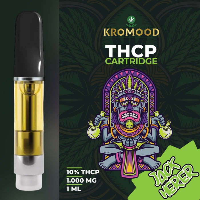 KroMood Cartridge (Dab Pen) van THCP - Jack Herer - 10% THCP/1000MG - 1ML - 600 trekjes 