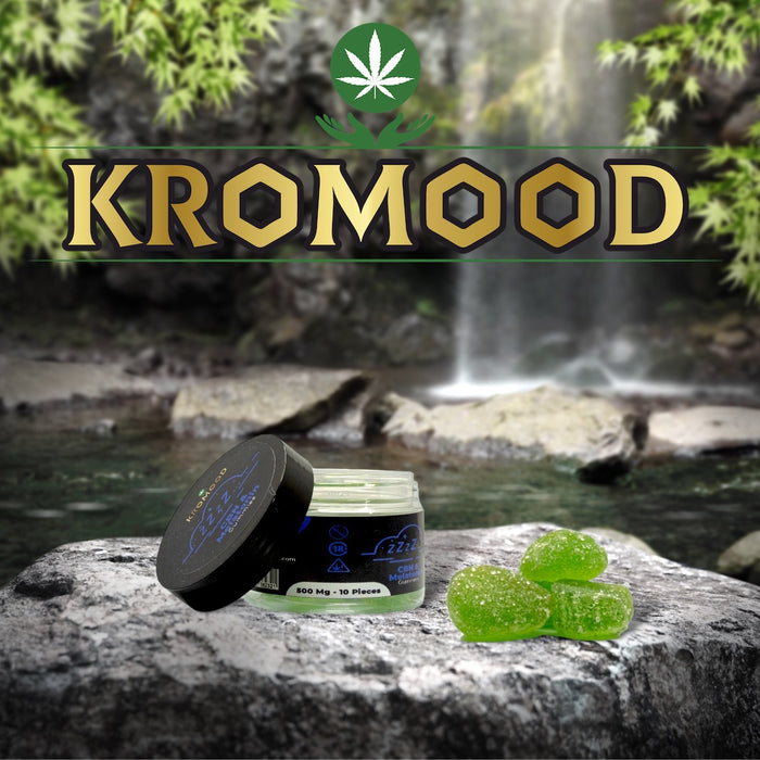 KroMood - CBN &amp; Melatonin Gummies - 10pc - 500mg