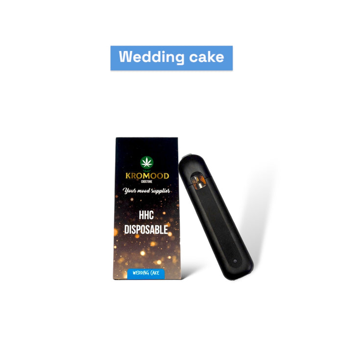 KroMood Disposable Puff - Wedding Cake - 95% HHC/1000MG - 600 puffs KroMood Disposable Puff - Wedding Cake - 95% HHC/1000MG - 600 puffs