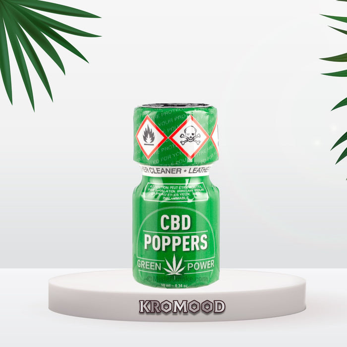 CBD Poppers Green Power - Détendez-vous avec style!