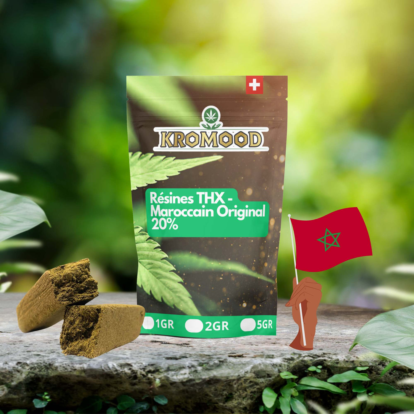 THX Hash - Moroccan Original 20% — KroMood