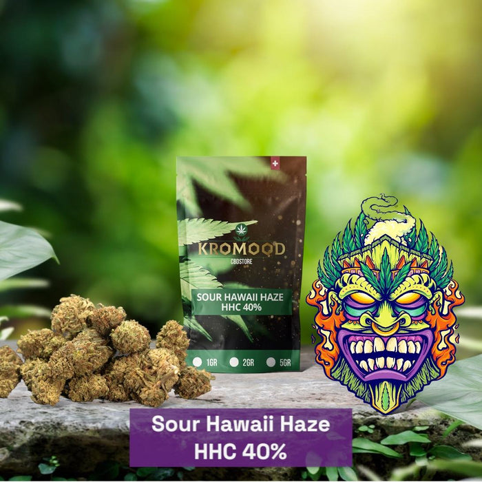 HHC Flower - Sour Hawaiian Haze 40%