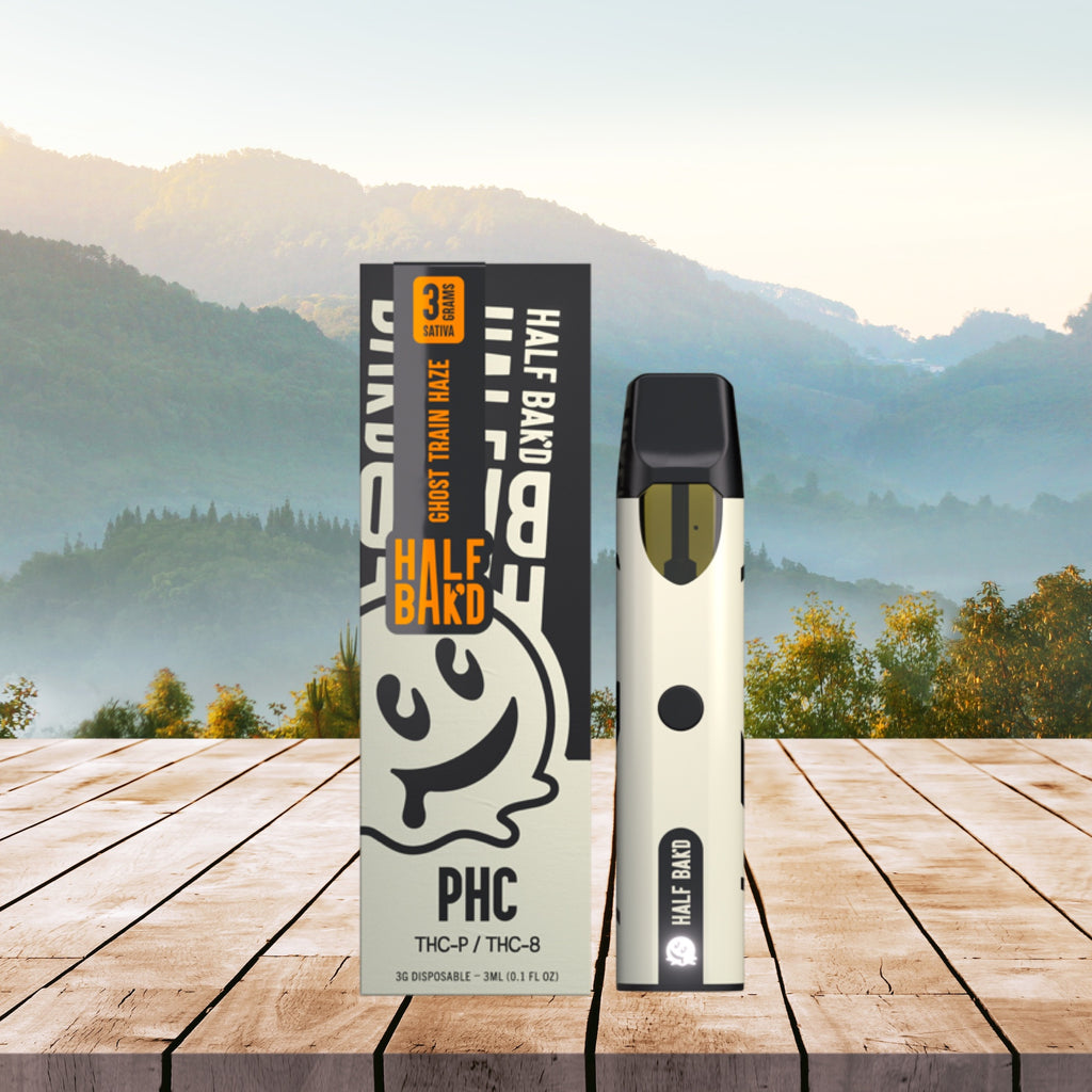 3G Disposable Puff - Ghost Train Haze - PHC (THC-P &amp; THC-8) - Sati   KroMood