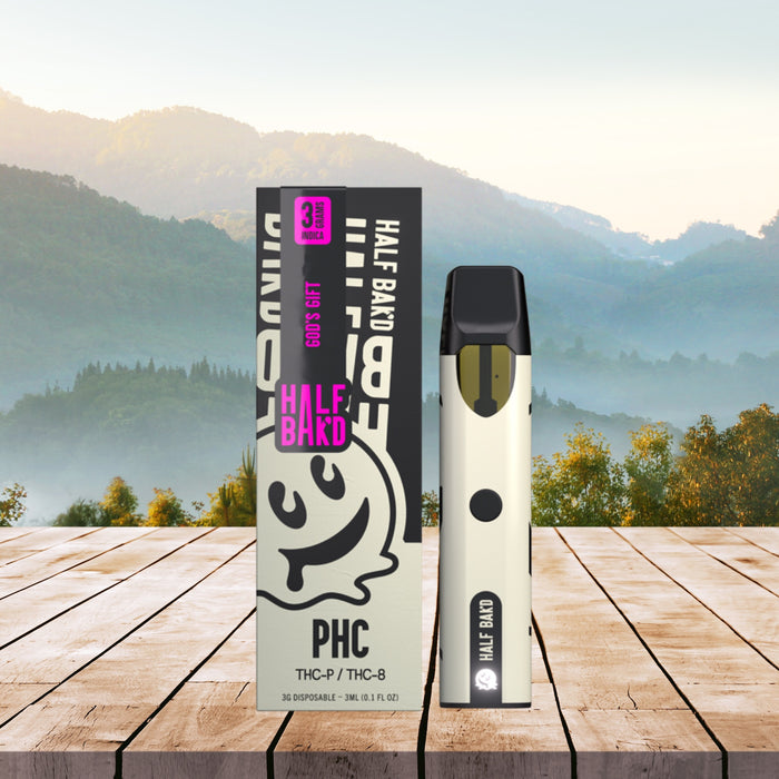 3G Disposable Puff - God's Gift - PHC (THC-P & THC-8) - Indica - 3 KroMood 3G Disposable Puff - God's Gift - PHC (THC-P & THC-8) - Indica - 3 KroMood