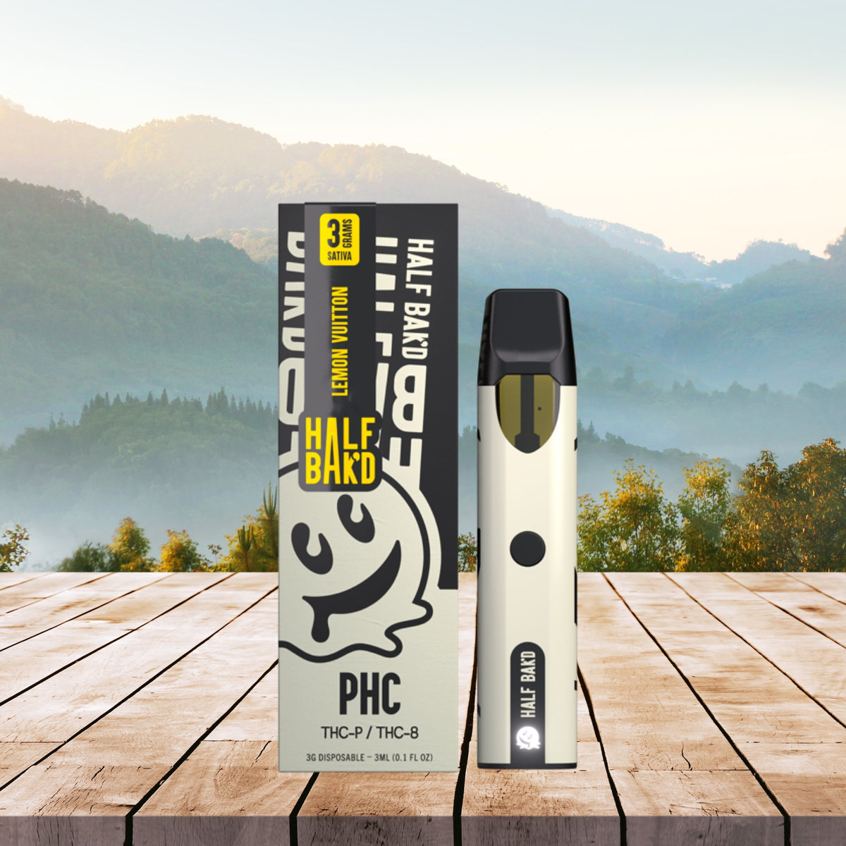 Disposable Puff 3G - Limon Vuitton - PHC (THC-P & THC-8)