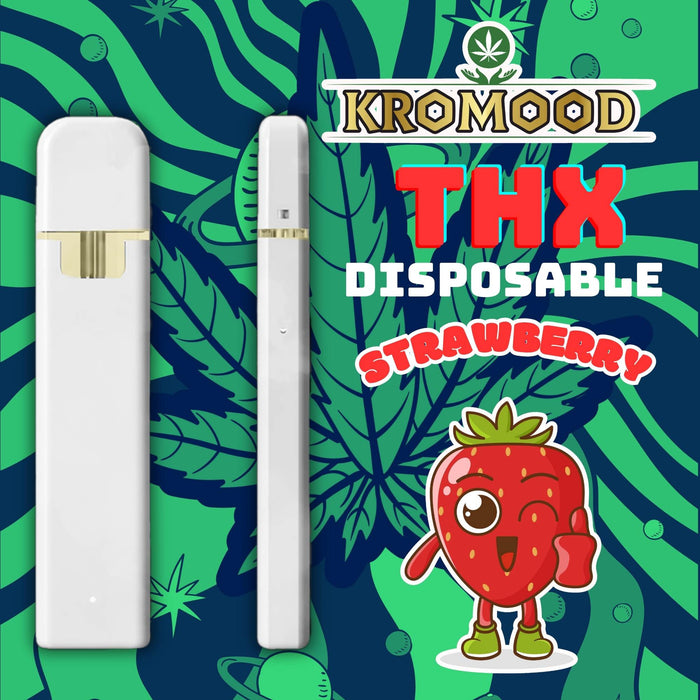 KroMood THX Vape Pen 90% - Strawberry - 1ml