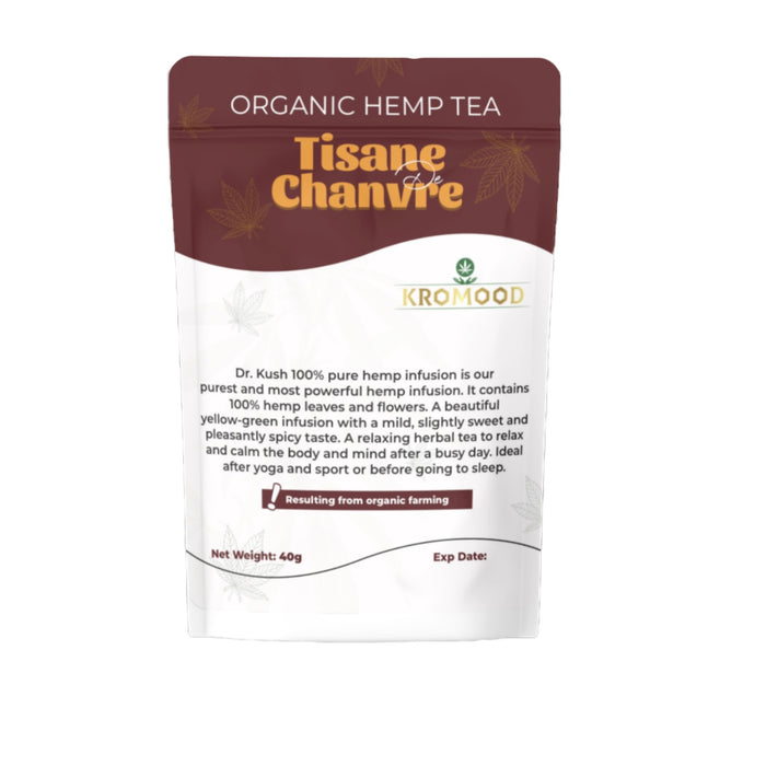Hemp Herbal Tea - 100% Organic - 40gr