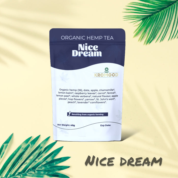 Hemp Herbal Tea - Nice Dream - 100% Organic - 40gr