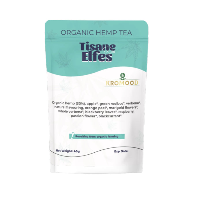 Elves Herbal Tea - Hemp - 100% Organic - 40gr